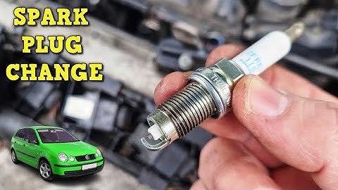 Spark Plug Change - Volkswagen Polo Mk4