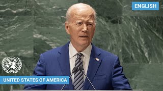 🇺🇸 United States of America - President Addresses United Nations General Debate, 78th Session