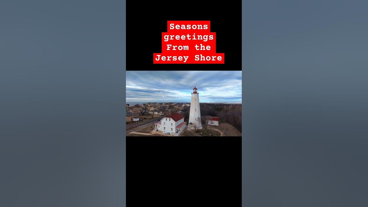 Merry Christmas from the oldest Light House in NJ #christmas #newjersey #brucespringsteen