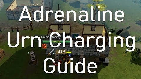 Runescape 3 Recharging the Adrenaline Urn Quick and Easy Guide