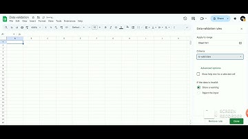 How to Set a Date Picker in Google Sheets  #GoogleSheets #DatePicker #googlesheetstips