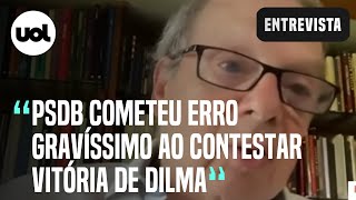 'PSDB não deveria nunca ter contestado vitória de Dilma', avalia Tasso Jereissati