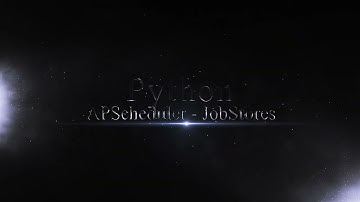 Pyhon - APScheduler - Redis jobstore