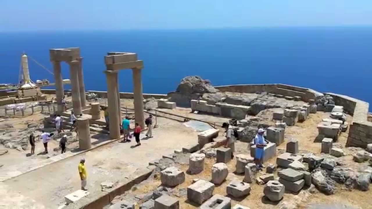 Greece Akropolis Lindos Rhodos Griechenland - YouTube