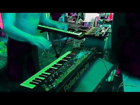 KGB - BOSS RC-505 retro πουτάνα jam sessions + testing the effectrs