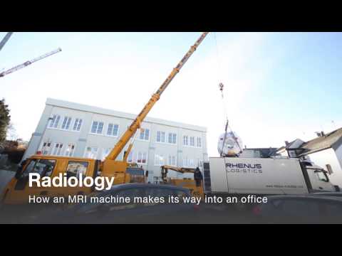 Radiology - How an MRI machine makes its way into an