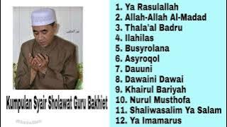 KUMPULAN SYAIR SHOLAWAT GURU BAKHIET MUHIBBIN BARABAI