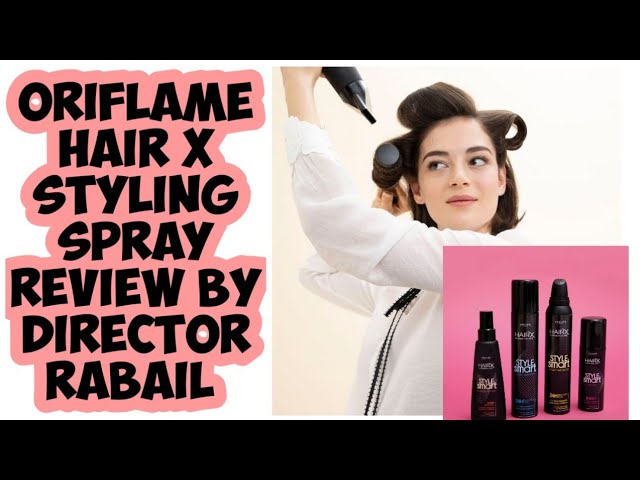 Oriflame Hair X smart styling hair spray review | heat protection | shine  spray | Director Rabail - YouTube