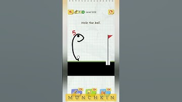 DRAW 2 SAVE Level 202 Hole the ball. ⛳🏑 One of the hardest levels. 😅