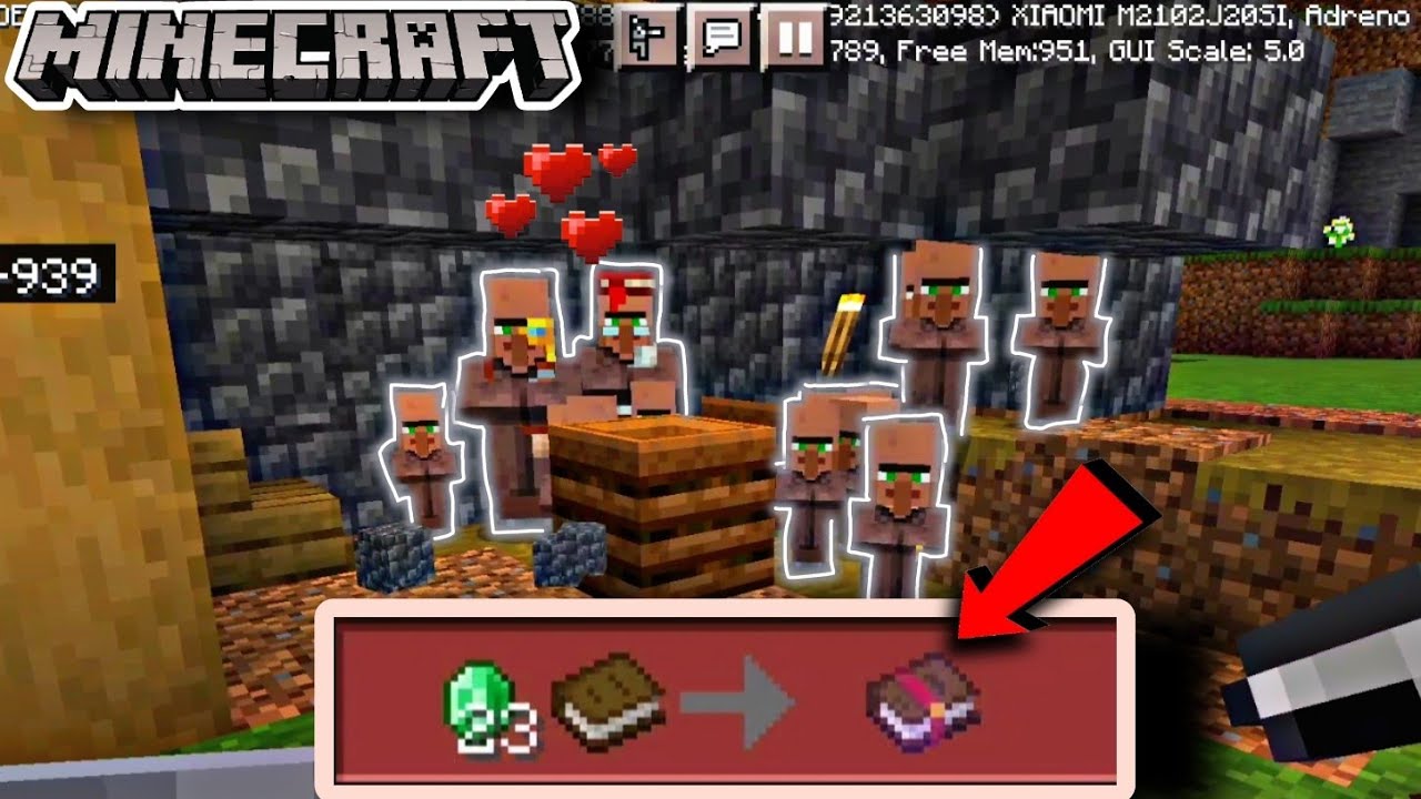 fortune enchantment book minecraft /📚/( breed villagers ) YouTube