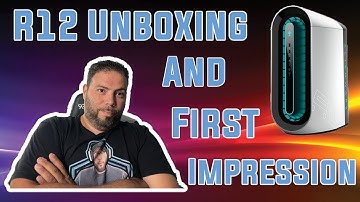 Alienware R12 Unboxing And First Impression