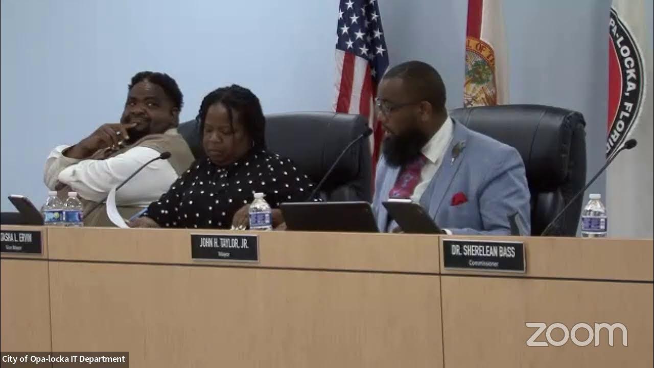 City of Opalocka Regular Commission meeting April 12, 2023 YouTube