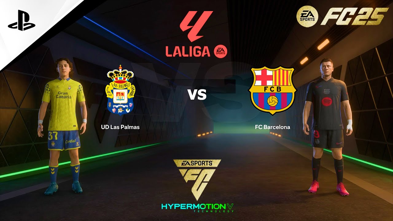 (PS4 Pro) FC 25 | Las Palmas vs FC Barcelona LaLiga EA SPORTS - YouTube