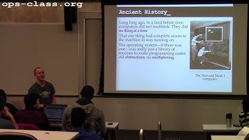 04 Feb 2013: Multiplexing and Context Switching