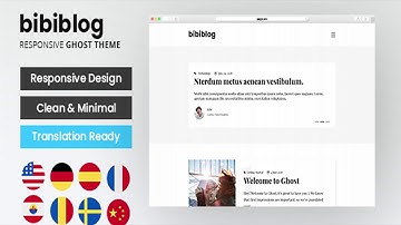 Bibi - Clean and Minimal Ghost Blog Theme | Themeforest Website Templates and Themes