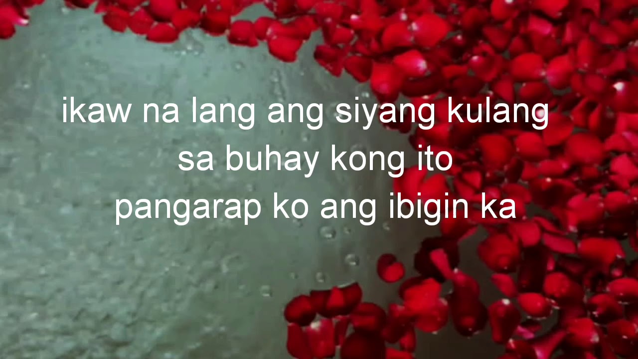 Pangarap Ko Ang Ibigin Ka Lyrics - LyricsWalls