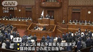 補正予算案の概要判明　総額約13.9兆円 うち6.6兆円余は国債追加発行で(2024年11月28日)