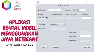 Materi PBO - Aplikasi Rental Mobil Menggunakan Java Netbeans