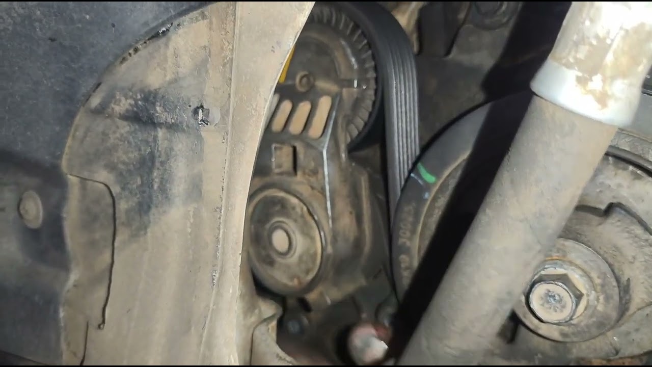 Troca da correa auxiliar do idea 2012