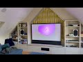 Clean Home Cinema Install 🔥 Epson Projector &amp; 5.1 System