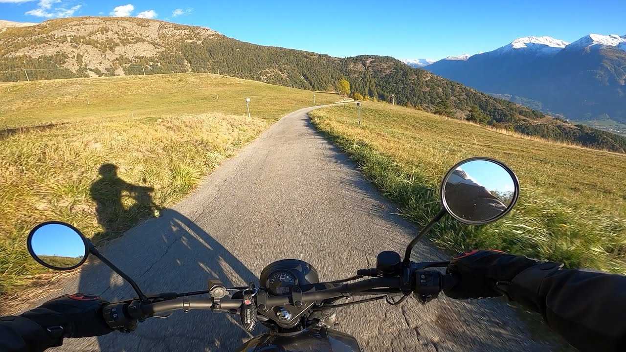 Sunset Ride | Brixton Bx125 | Blavy to Aosta (Northern Italy)