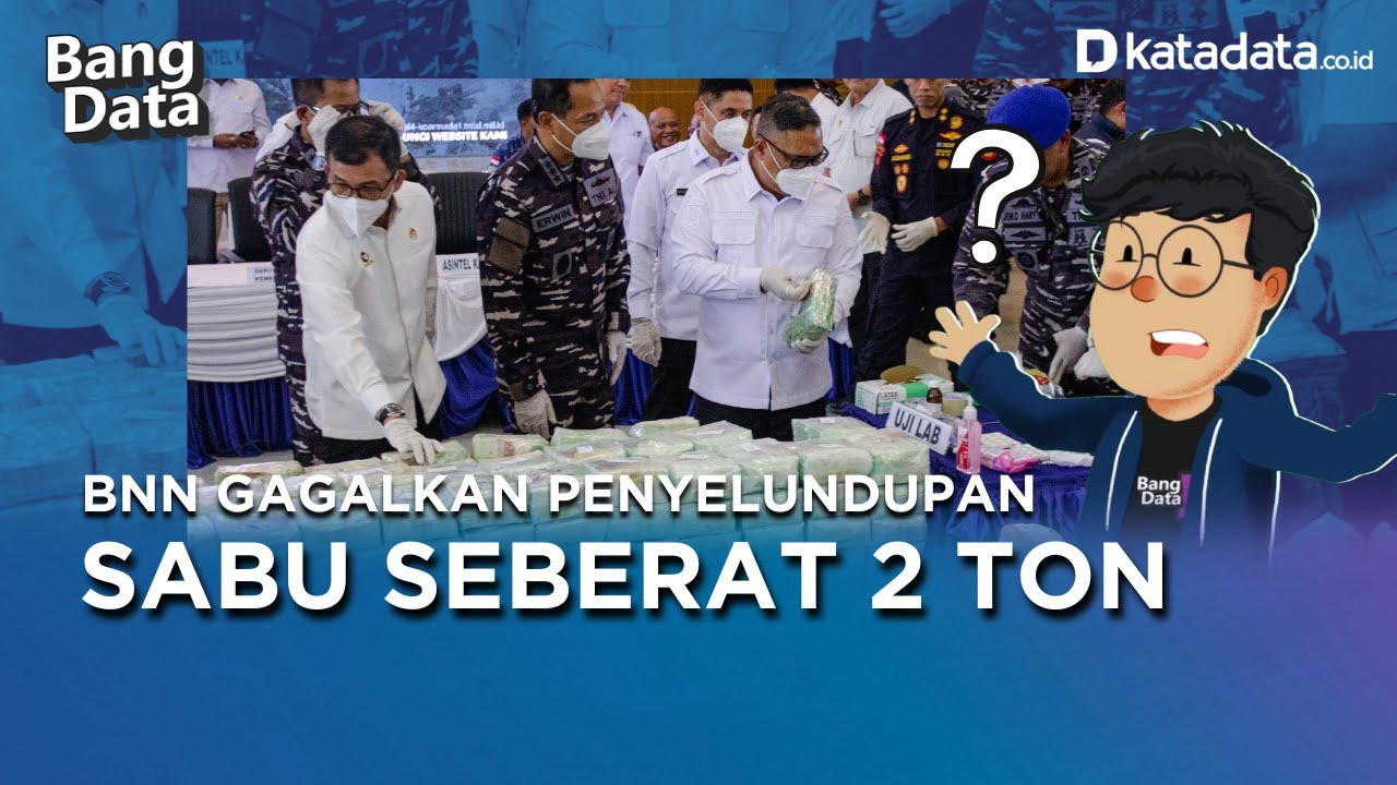 BNN Ungkap Penyelundupan Sabu 2 Ton! Dipimpin Buronan Thailand | Bang Data Eps. 32
