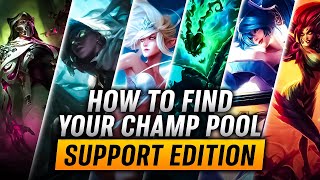 Challenger Explains How to Build Your Champion Pool  Support Edition  League of Legends