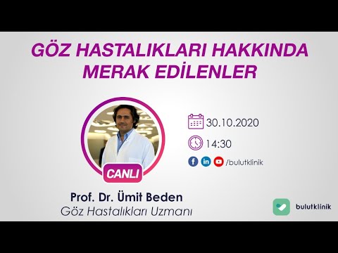 Prof. Dr. Ümit Beden - Göz Hastalıkları