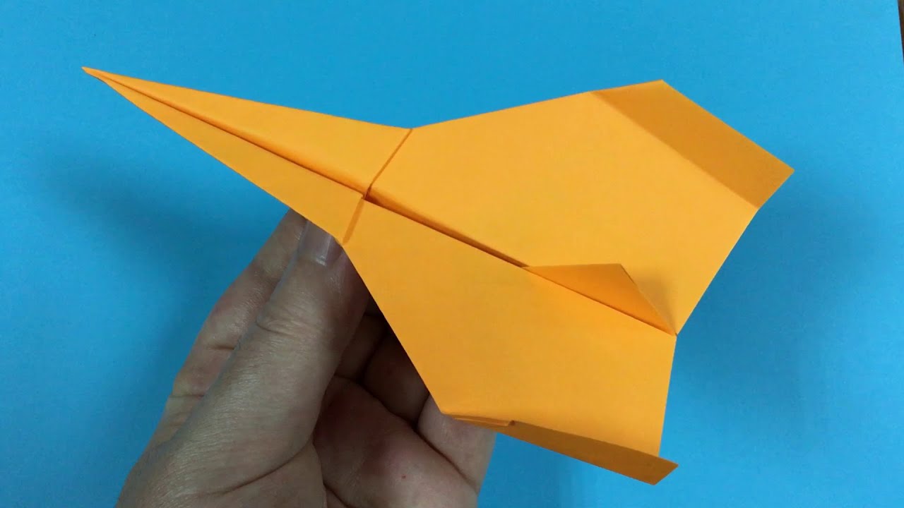 Slik brettar du Verdens Beste Papirfly - YouTube