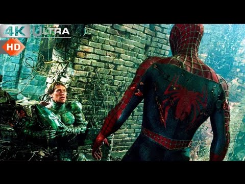 Spider-Man 2002 - Final Fight Spiderman vs Green Goblin Part 2 4k.#spiderman