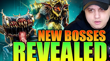 GRIM FOREST... FIRST LOOK AT 2 NEW BOSSES!! | Raid: Shadow Legends