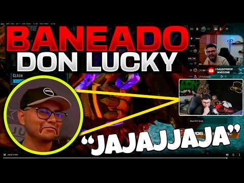 DON LUCKY BANEADO de TORNEOS de ACTIVISION JAJAJJA YA NO TE RIES TANTO!!