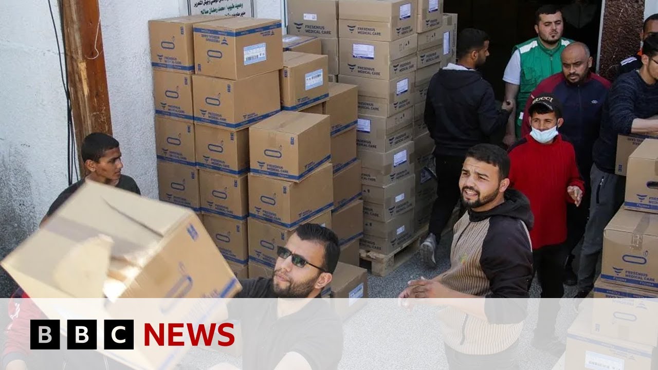 UK forces may be deployed to help deliver Gaza aid | BBC News