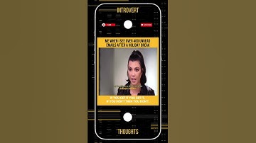 Thoughts of an Introvert 😜 - 🎬 Take 134
