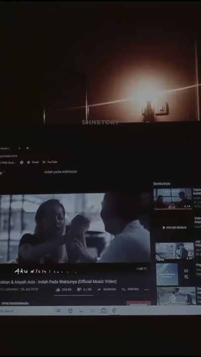 STORY WA - INDAH PADA WAKTUNYA - RIZKY FEBIAN -SNAP IG