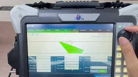 Video PAUT Phased Array Flaw Detector