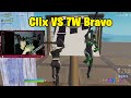 Clix VS 7W Bravo 1v1 Buildfights!