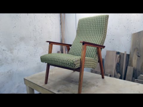 Как отреставрировать старое кресло своими руками