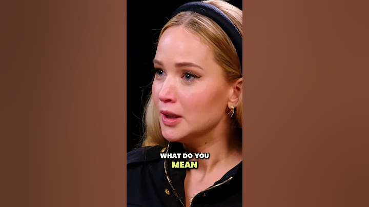 Jennifer Lawrence's Hilarious Confusion on Hot Ones! 🌶️😂 Unveiling the Mystery Reaction!
