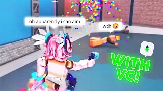 TOP FUNNIEST Roblox MM2 Compilation *VOICE CHAT* screenshot 5