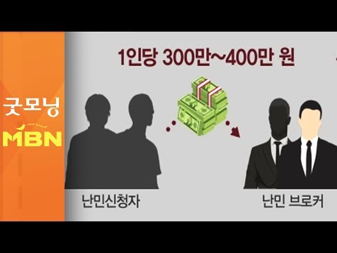 난민법 악용해 취업…600여 명 '난민인 척' 입국 [굿모닝MBN]