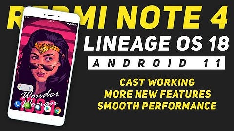 Android 11 Based LINEAGE OS 18 For Redmi Note 4 | Cast Work More Features, Smooth | Install & Review