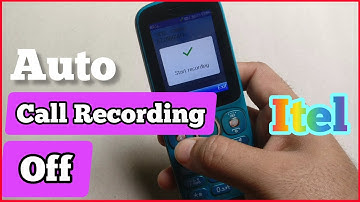 itel keypad mobile me call recording kaise band kare