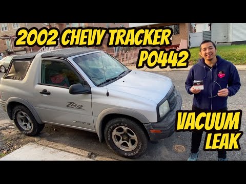 2002 Chevrolet Tracker Vacuum Leak Issue