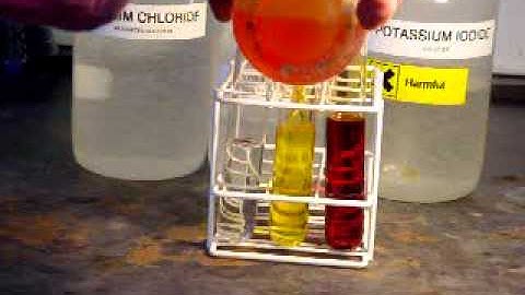 Displacement Reactions Bromine