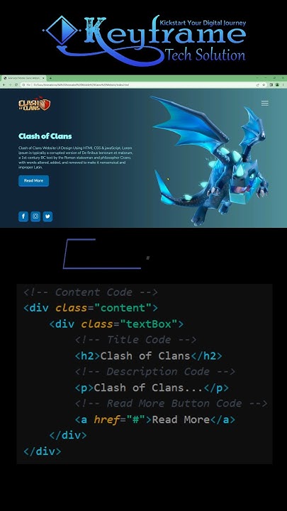 Gaming website using html and css | gaming website ui - YouTube