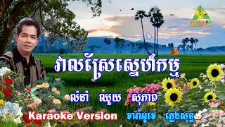 វាលស្រែស្នេហ៍កម្ម ភ្លេងសុទ្ធ ឈួយ សុភាព - Veal Srae Sne Kam Pleng Sot - Romdoul KTV