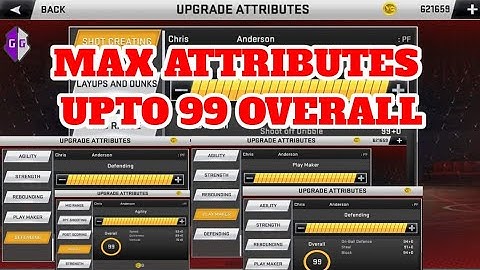 NBA 2K20 MOBILE - Max and upgrade all attributes in 2K store