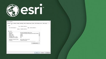 ArcGIS Layer Properties Source and Selection