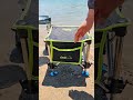 Foldable, portable, and easy to store; perfect for wild fishing..